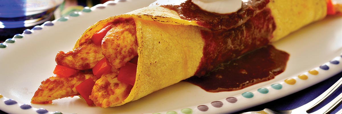 Enchiladas de pollo